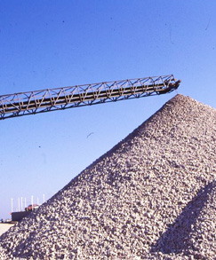 cumulo di bentonite